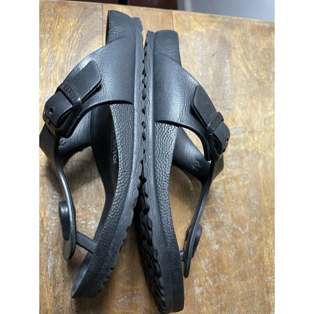 Birkenstock Gizeh EVA Sandal Rubber kids black Slip On water shoe SZ 31 (13 13.5 - Picture 7 of 14